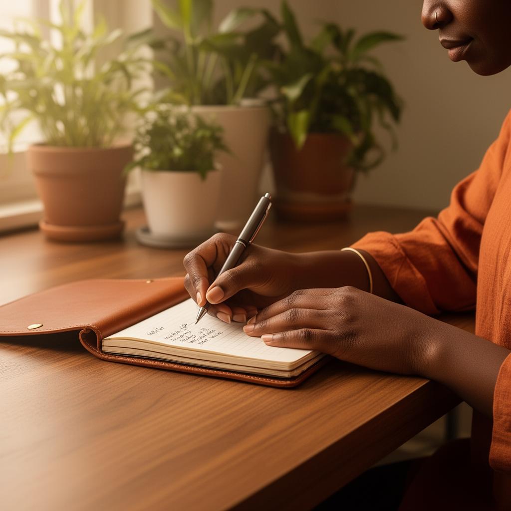 Notebook and writing
